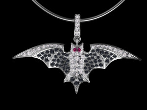 bat pendant 3D Print Model