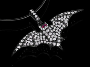 bat pendant 3D Print Model