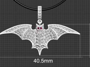 bat pendant 3D Print Model