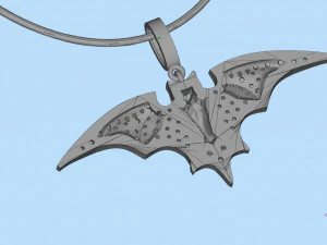 bat pendant 3D Print Model