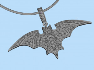 bat pendant 3D Print Model