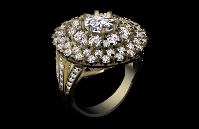 ring Modello di stampa 3D .c4d .max .obj .3ds .fbx .stl .blend 