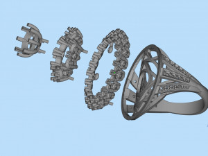 ring Modello di stampa 3D