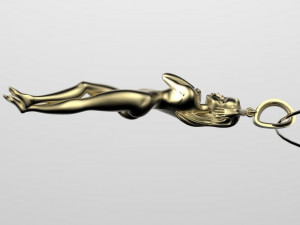 carrera y carrera pendant Modelo de Impressão 3D