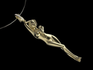 carrera y carrera pendant Modelo de Impressão 3D