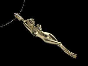 carrera y carrera pendant 3D Print Model