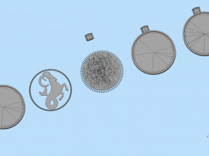 capricorn pendant 3D Print Model