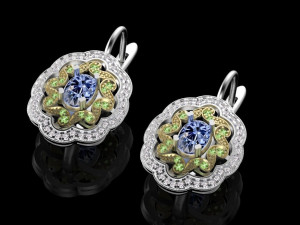 earrings 3D Принт Модель