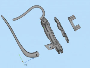 earrings 3D Print Model