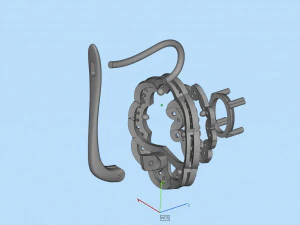 earrings 3D Print Model