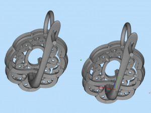 earrings 3D printmodel