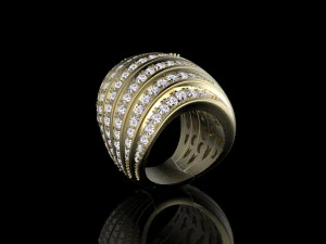 anel Modelo de Impressão 3D