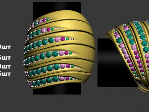 指輪 3Dプリントモデル