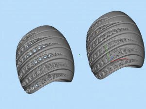 指輪 3Dプリントモデル