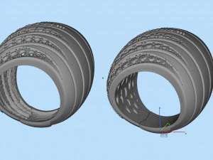 指輪 3Dプリントモデル