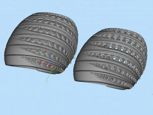 指輪 3Dプリントモデル