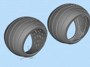指輪 3Dプリントモデル
