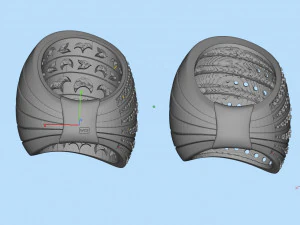 指輪 3Dプリントモデル
