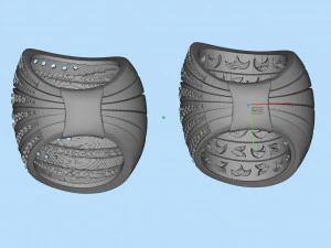 指輪 3Dプリントモデル