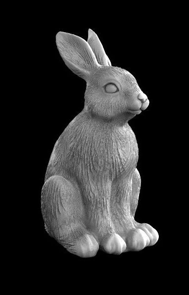 hare rabbit 3D Model .c4d .max .obj .3ds .fbx .stl .blend 