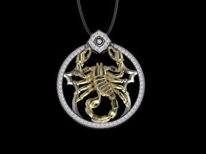 pendant scorpion 3D Print Model
