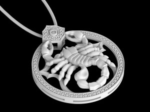 pendant scorpion 3D Print Model