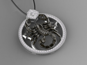 pendant scorpion 3D Print Model