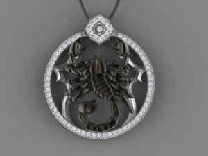 pendant scorpion 3D Print Model