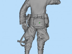 german soldiers and german officer 3D Принт Модель