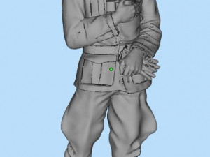 german soldiers and german officer 3D Принт Модель