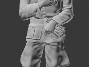 german soldiers and german officer 3D Принт Модель