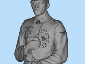 german soldiers and german officer 3D Принт Модель