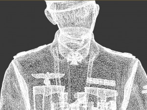 german officer Modello di stampa 3D