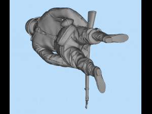 german soldier 3D-Druckmodell