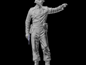 german soldier 3D Print Model