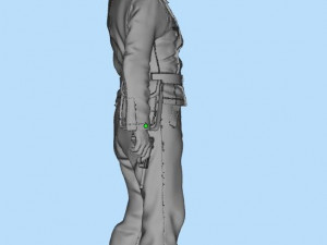 german soldier 3D 打印模型