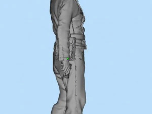 german soldier 3D Print Model
