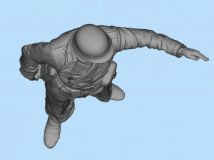 german soldier 3D Print Model