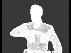 german soldier 3D Print Model