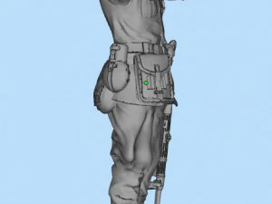 german soldier 3D Print Model