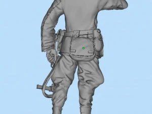 german soldier 3D Print Model