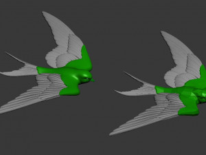 sparrow 3D 打印模型