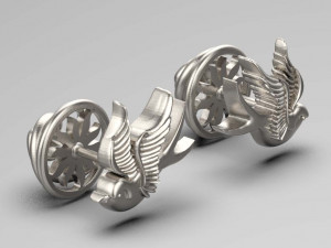 sparrow earrings 3D 打印模型