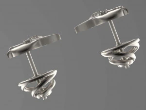 sparrow earrings 3D Print Model
