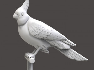 parrot 3Dモデル