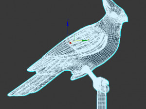 parrot 3D 模型