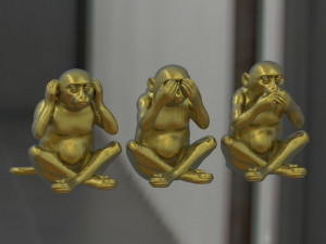 monkeys 3D Модель
