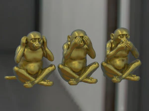 monkeys 3D Model