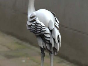 stork 3D Model