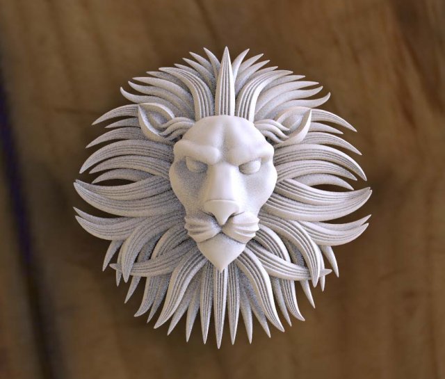 lion Modèle 3D .c4d .max .obj .3ds .fbx .stl .blend 